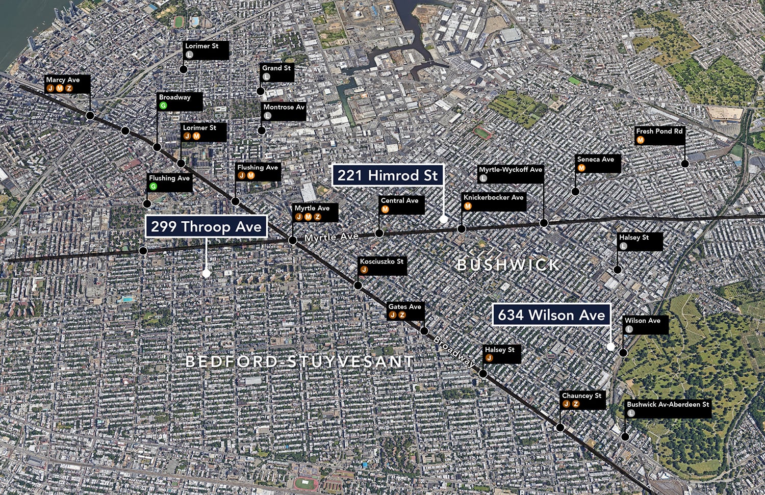 Lender REO Sale: 3 Brooklyn Multifamily Buildings